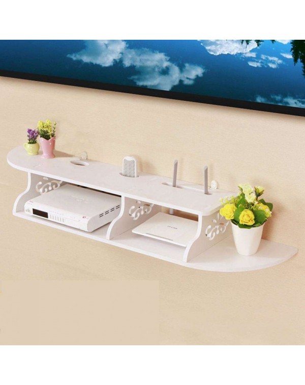 Floating Shelves Chic Wall Mount for CD TV DVD Book Display Storage Modern
